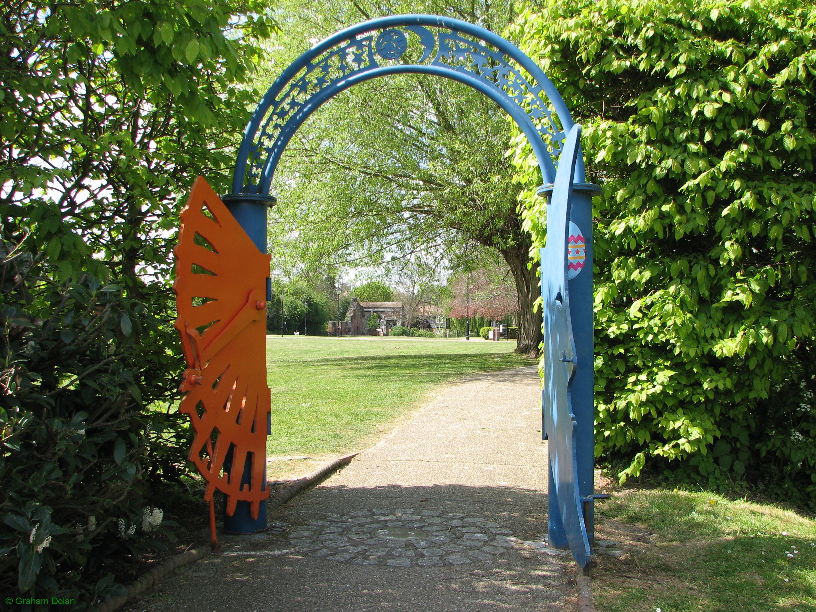 Greenwich Meridian Marker; England; Essex; Waltham Abbey